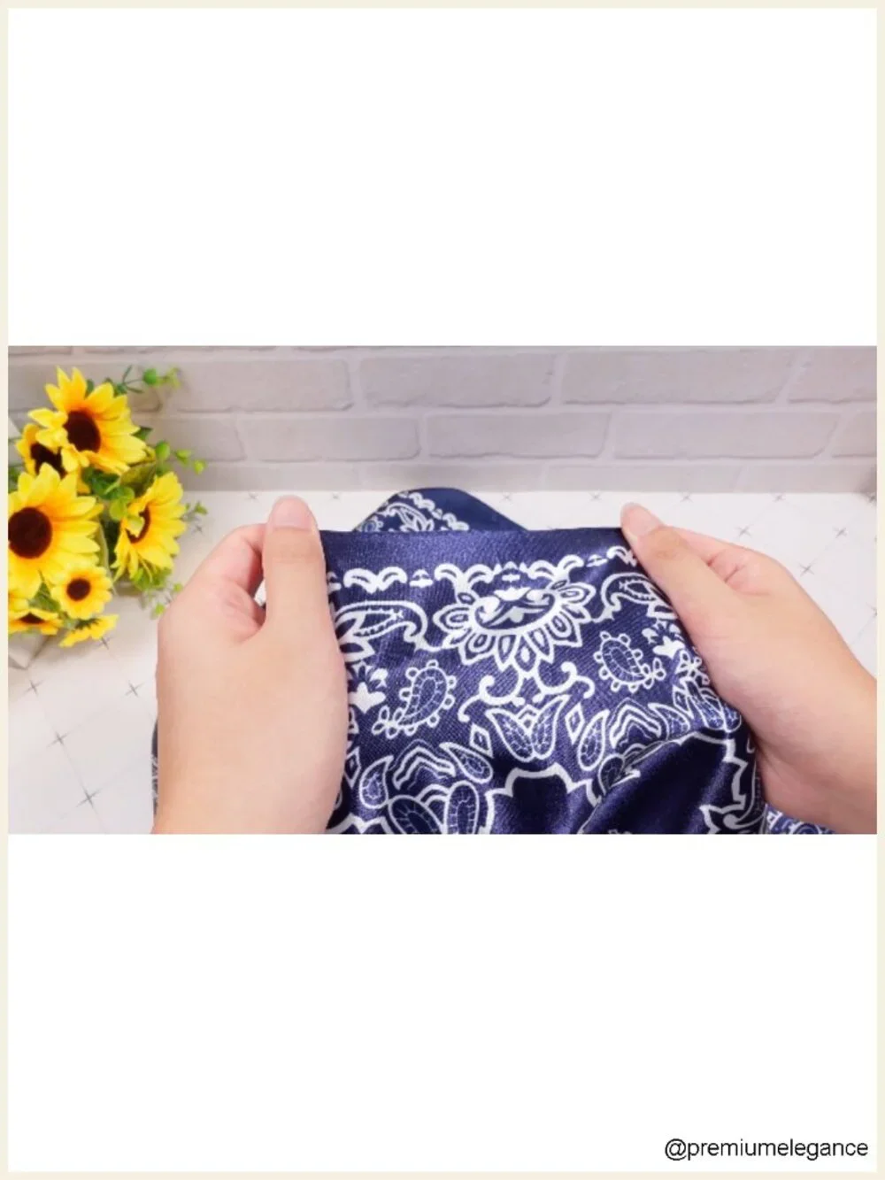 12 Pack Square Satin Scarf for Women Silk-Like Fashion Neck Scarves Hair Wraps